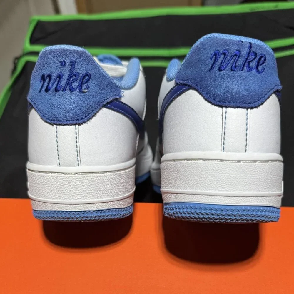 Air Force 1 S50 GS 'White University Blue' SZ 6Y/7.5 WMS - Picture 3 of 6